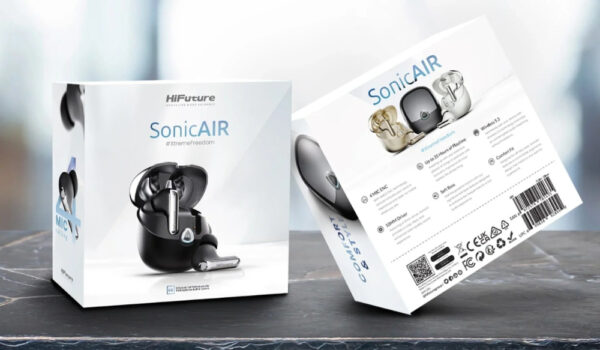 Audífono HiFuture  SONIC AIR Bluetooth NEGRO - Imagen 5