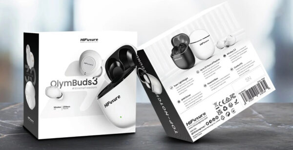 Audífono HiFuture  OLYMBUDS 3 Bluetooth BLANCO - Imagen 5