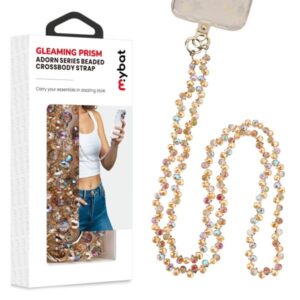 MyBat Gleaming Prism Adorn Series Beaded Crossbody Phone Strap (L=55.1 inch)