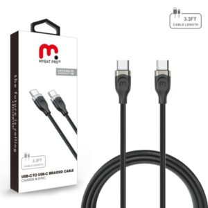 Cable MyBat Pro USB-C to USB-C Braided  , 1 Metro