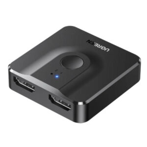 SPLITTER BIDIRECCIONAL UGREEN CM217 2 PUERTOS HDMI 4K/60HZ SWITCHER