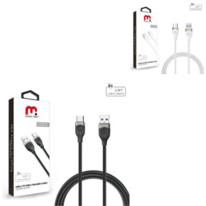 Cable MyBat Pro USB-A to USB-C Braided , 1 Metro