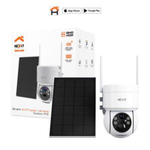 Nexxt Home NHC-OP20S Outdoor PTZ Camera 2K with solar panel