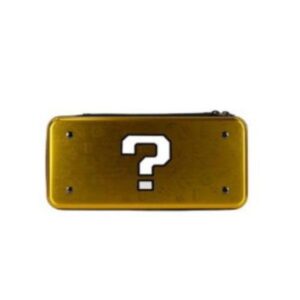 Estuche Metálico Nintendo Switch/ Oled/ Lite/Signo de pregunta dorado